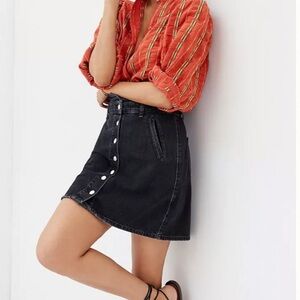 Anthropologie Pilcro Denim Mini Skirt